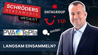 PVA TePla, Datagroup, TUI, Evotec - Schröders Nebenwerte-Watchlist
