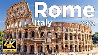 Rome 2022, Italy Walking Tour (4k Ultra HD 60fps) - With Captions