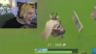 xQc Dies Laughing at The Best Fortnite Builder in 2018
