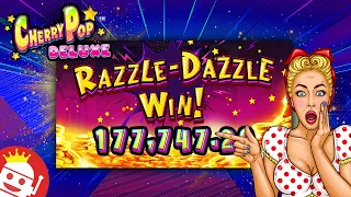 🍒 CHERRYPOP DELUXE ♥️ RAZZLE DAZZLE MEGA WIN!!