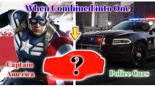 AVENGERS but POLICE CAR VENGERS 🔥 2024.@AvengerShift