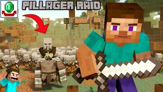 Hero of village and enderdragon head activating/Minecraft in tamil/on vtg!