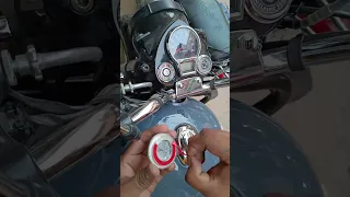 key shutter for all bike🙂 | royal Enfield modification #royalenfield #bullet #modification