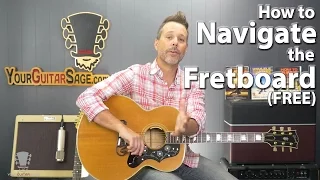 How to Navigate the Fretboard without Ever Getting Lost Again (FREE Guitar + More)