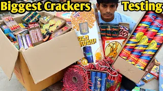 Different type of Fireworks testing Diwali | Biggest Crackers Testing Diwali |Crazy Rajasthani video