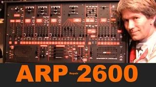 ARP 2600 analog synthesiser fader repair MF#83