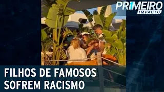 Filhos de Giovanna Ewbank e Bruno Gagliasso sofrem racismo em Portugal | Primeiro Impacto(01/08/22)