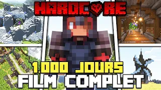 SURVIVRE 1000 JOURS en Hardcore sur Minecraft [Film Entier]