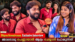 Dhyan Sreenivasan Exclusive Interview Part 02 | Secret Tattoo Revealing | BreakUp | Milestone Makers