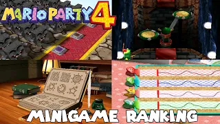 Mario Party 4 - Full MiniGame Rankings