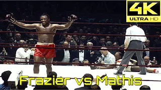 Joe Frazier (USA) vs Buster Mathis (USA) | KNOCKOUT Fight | 4K Ultra HD