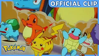 GIANT Pikachu! 😲 | Pokémon: Indigo League | Official Clip