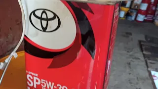 Внимание! Масло Toyota 5w-30 SP GF-6A - ПОДДЕЛКА???