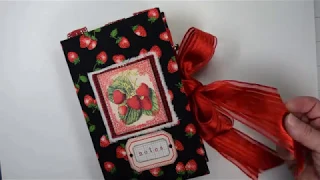 Strawberry Junk Journal