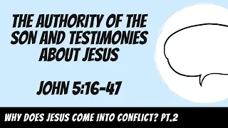 Authority of the Son and Testimonies about Jesus (John 5:16-47) Commentary