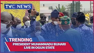 Video of President Buhari Live in Ogun State