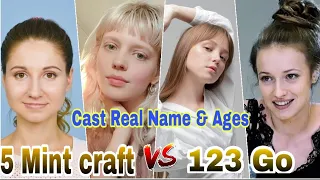 123 GO VS 5-Mint Crafts Members Comparison Real Names & Shocking Ages BY ShowTime