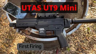 Utas UT9 Mini Test firing #Utas #UT9 #shf