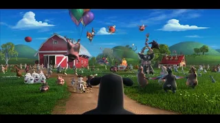 Barnyard - all the barn animals go crazy