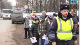 Акция 2-й школы в день памяти жертв ДТП