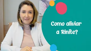 Como Aliviar a Rinite?