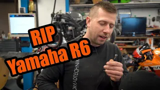 Ist diese Yamaha R6 dem Ende nah?! | Technische Diagnose mit verheerenden Ergebnis | RIP Yamaha RJ11