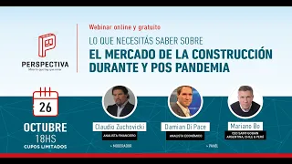 PERSPECTIVA  2020 - "El mercado de la construcción durante y pos pandemia"