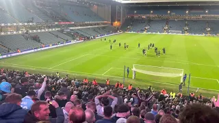 Coventry Fans After Ben Wilson’s Late Equaliser At Blackburn