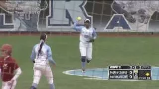 UNC Softball: Highlights vs. Boston College - Game 1