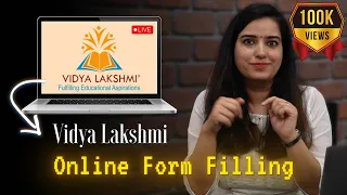 Vidya Lakshmi Education Loan Apply Online