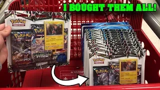 I opened EVERY SINGLE Pokemon Cards Blister Pack I could find from TARGET! *lots of ultra rares*