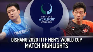 Jeoung Youngsik vs Wong Chun Ting | 2020 ITTF Men's World Cup Highlights (Group)