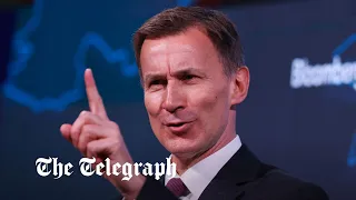 Jeremy Hunt speech: Chancellor pledges 'fundamental reforms' to get millions back to work
