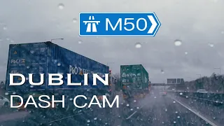 M50 in the rain, Dublin, Ireland