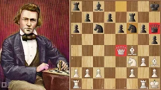 Final Contest Begins! || Morphy vs Paulsen (1857) || 1st American Chess Congress