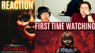 FIRST TIME WATCHING: Annabelle (Horror Edition) WHY WOULD YOU HAVE A DOLL LIKE THIS