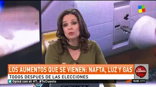 Nafta, gas, luz: los aumentos que vienen tras las elecciones