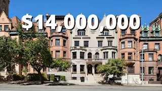 Inside a $14 Million Upper West Side, NYC Townhouse | Renovated | 21'-wide Limestone Mansion