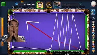 8 Ball pool * some indirect | trickshots in150m Table