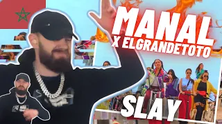 TeddyGrey Reacts to 🇲🇦 Manal - SLAY x ElGrandeToto | UK 🇬🇧 REACTION