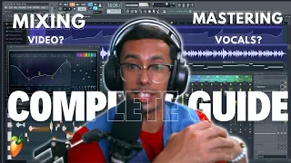 How to make a rap song || Complete guide with mixing, mastering,recording plus processing #flstudio