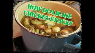 My new Le Creuset Stockpot and how to make Chicken Stock