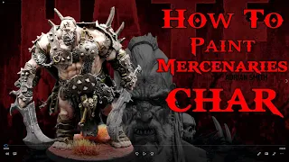 How to Paint Char - HATE Mercenaries