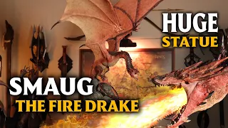 Smaug the Fire Drake Unboxing & Review by Weta Workshop from The Hobbit!