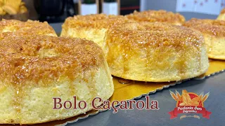 Bolo Caçarola Original - um dos bolos caseiros mais pedidos na Padaria sem Segredos