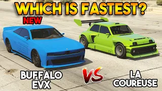 GTA 5 ONLINE : BUFFALO EVX VS LA COUREUSE (WHICH IS BEST?)