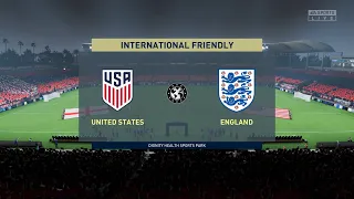 USA U20 vs England U20 (25/03/2023) U20 Friendly FIFA 23