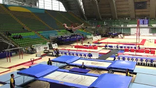 Isaac Rowley - Trampoline Team Final - 2018 Pacific Rim Championships