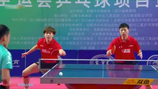 Ma Long/Wang Chuqin vs Zhou Yu/Ren Hao | MD Qual | 2021 Chinese National Games