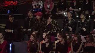 2018 MAMA HK BTS (방탄소년단 )Reaction to SUNMI_Addict+Siren(사이렌)